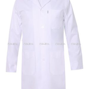 روپوش پزشکی مردانه کلاسیک پارچه کجراه خضرا کد 30500